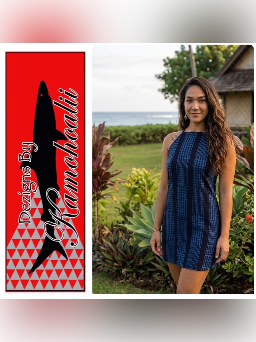 Dezigns by Kamohoali’i Hawaii ✨ Women’s Dress MEDIUM